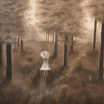 Skogsmotiv // 40 x 40 cm