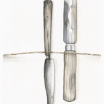 Potatisskalare // 21 x 32 cm