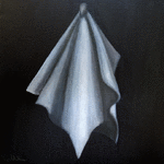 Tygtrasa nr 3 // 30 x 30 cm