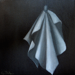 Tygtrasa nr 4 // 30 x 30 cm